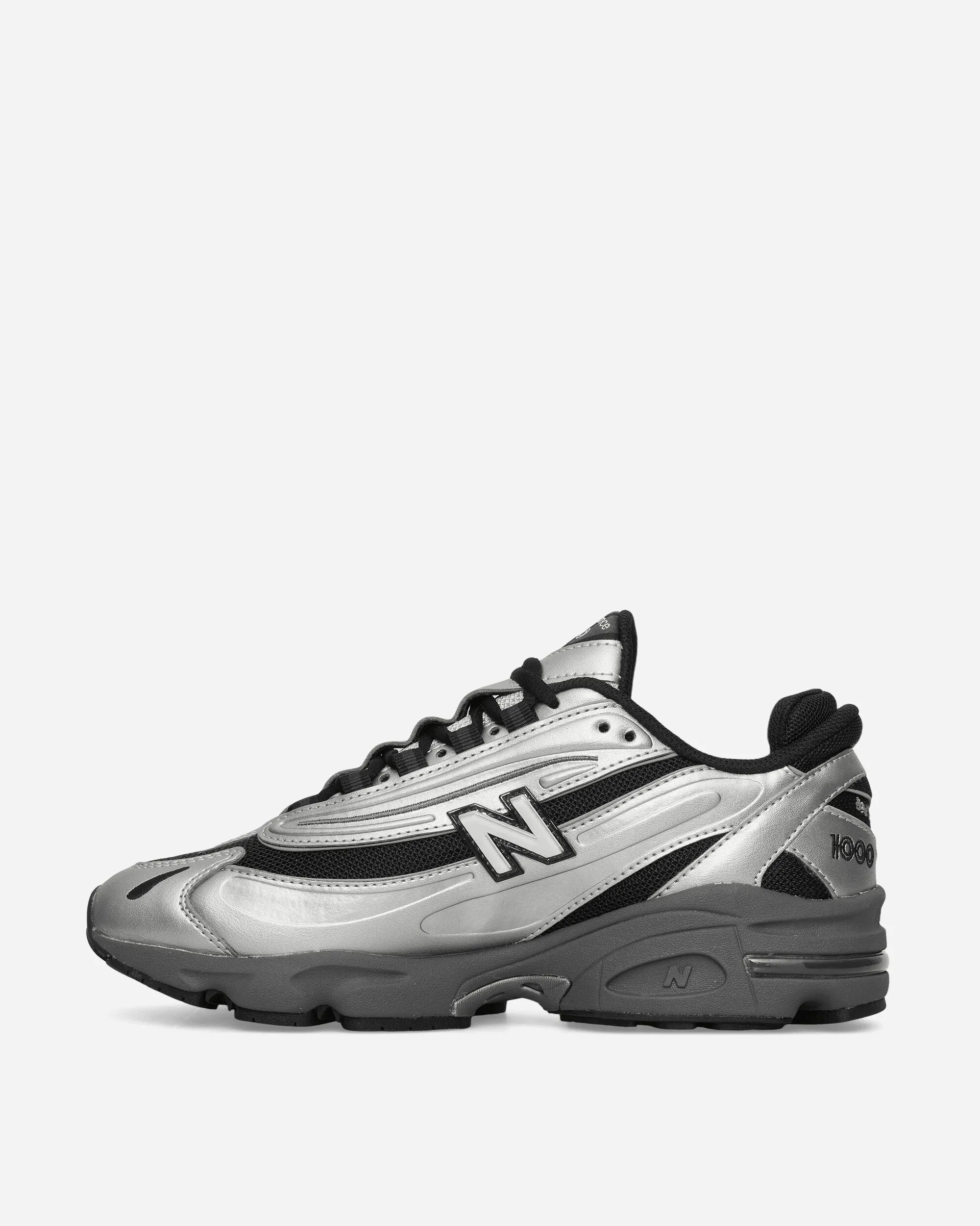 1000 Sneakers Argent Métallisé / Noir