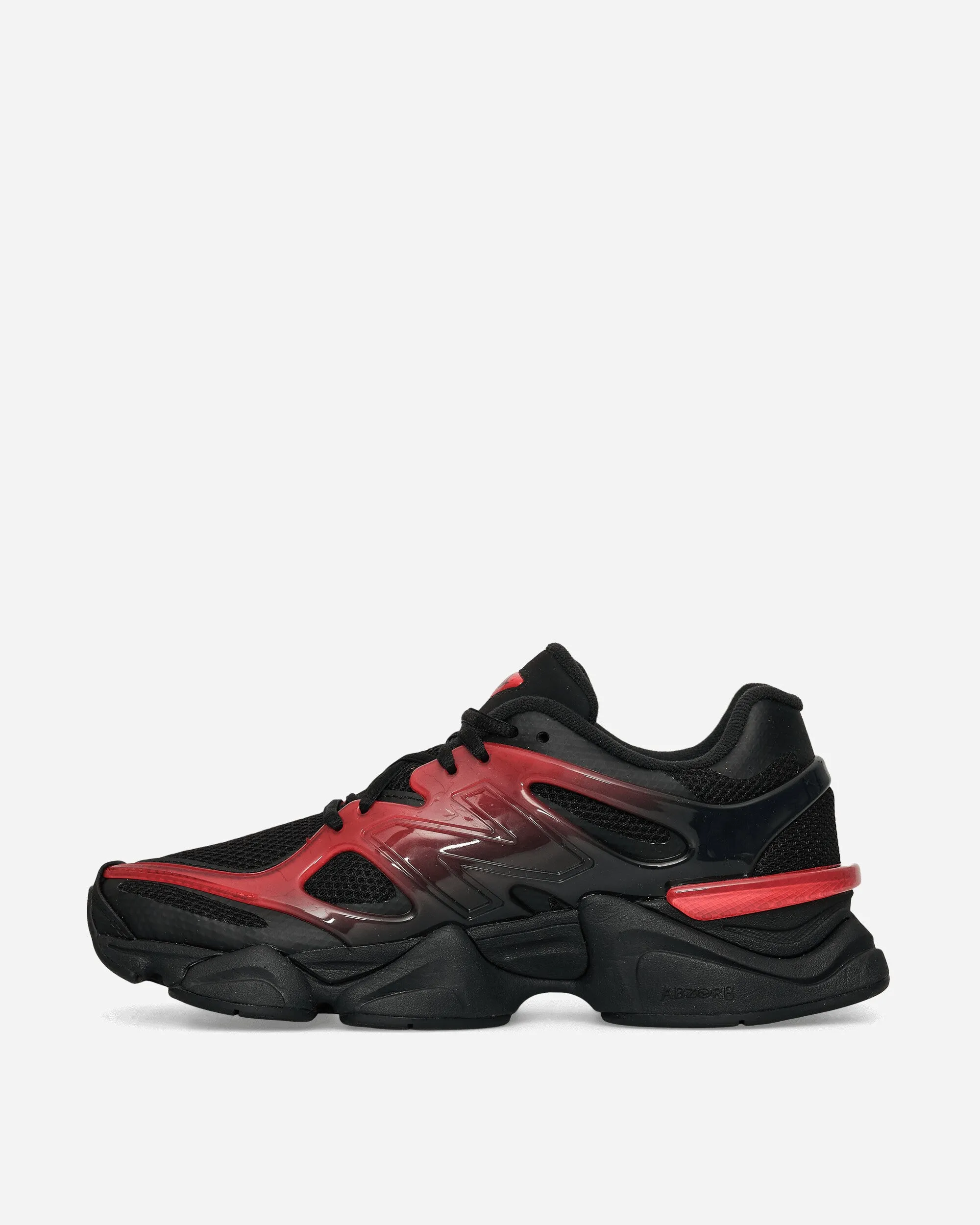 9060 Sneakers Explosion Rouge / Noir