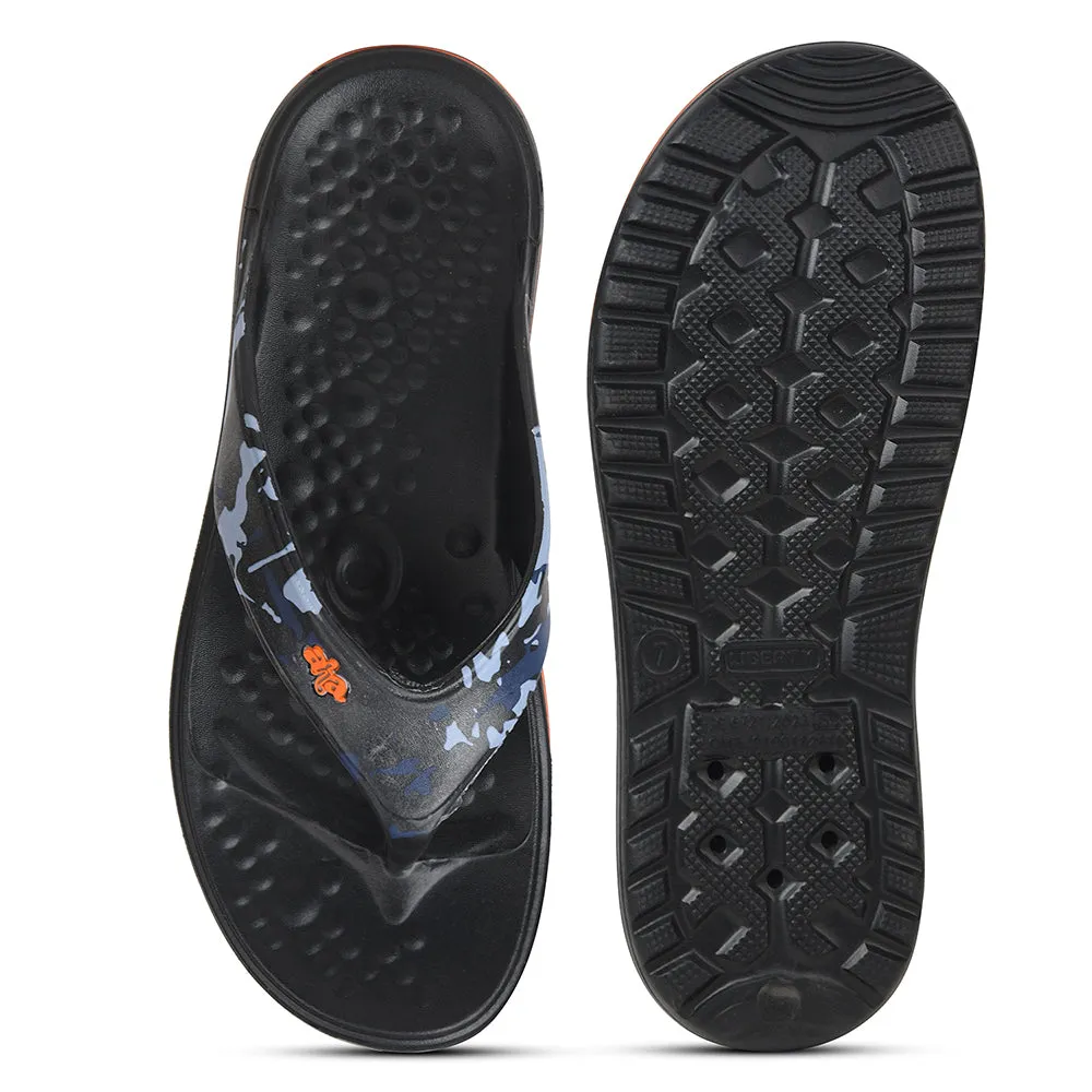 A-HA Pantoufle Décontractée Noire Pour Hommes BEACHTIM51 Par Liberty