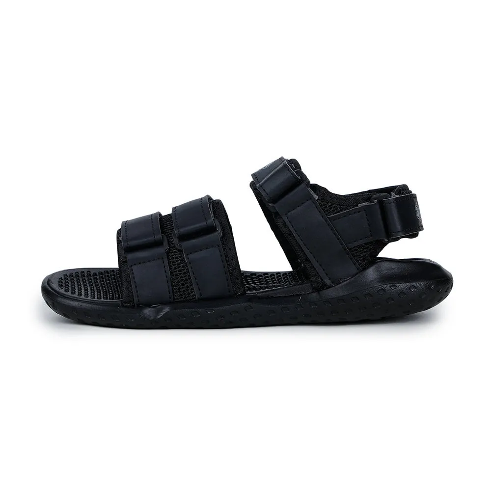 Sandales décontractées A-HA pour hommes en noir LB195-01 par Liberty