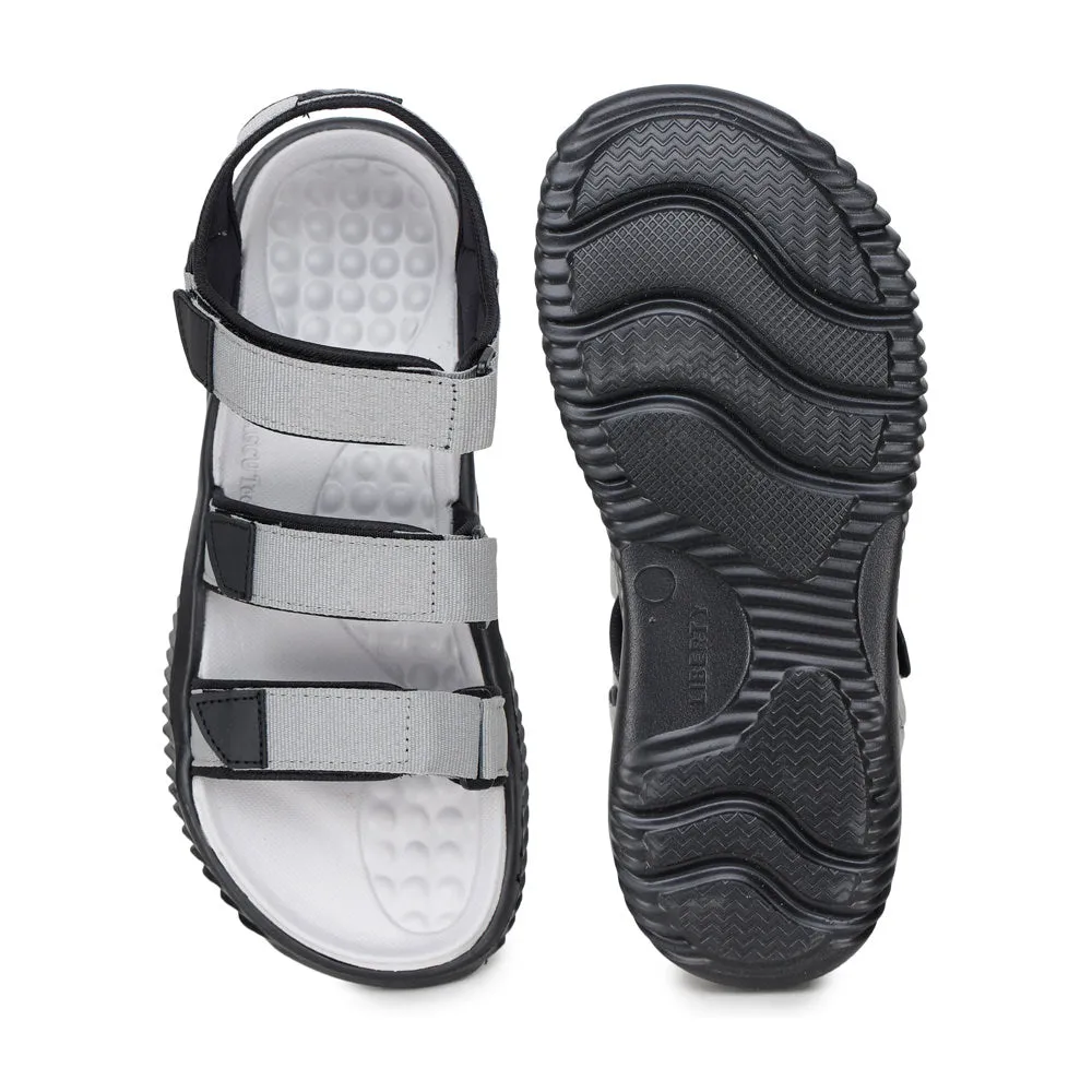 Sandales décontractées grises A-HA pour hommes STAMINA-4 par Liberty