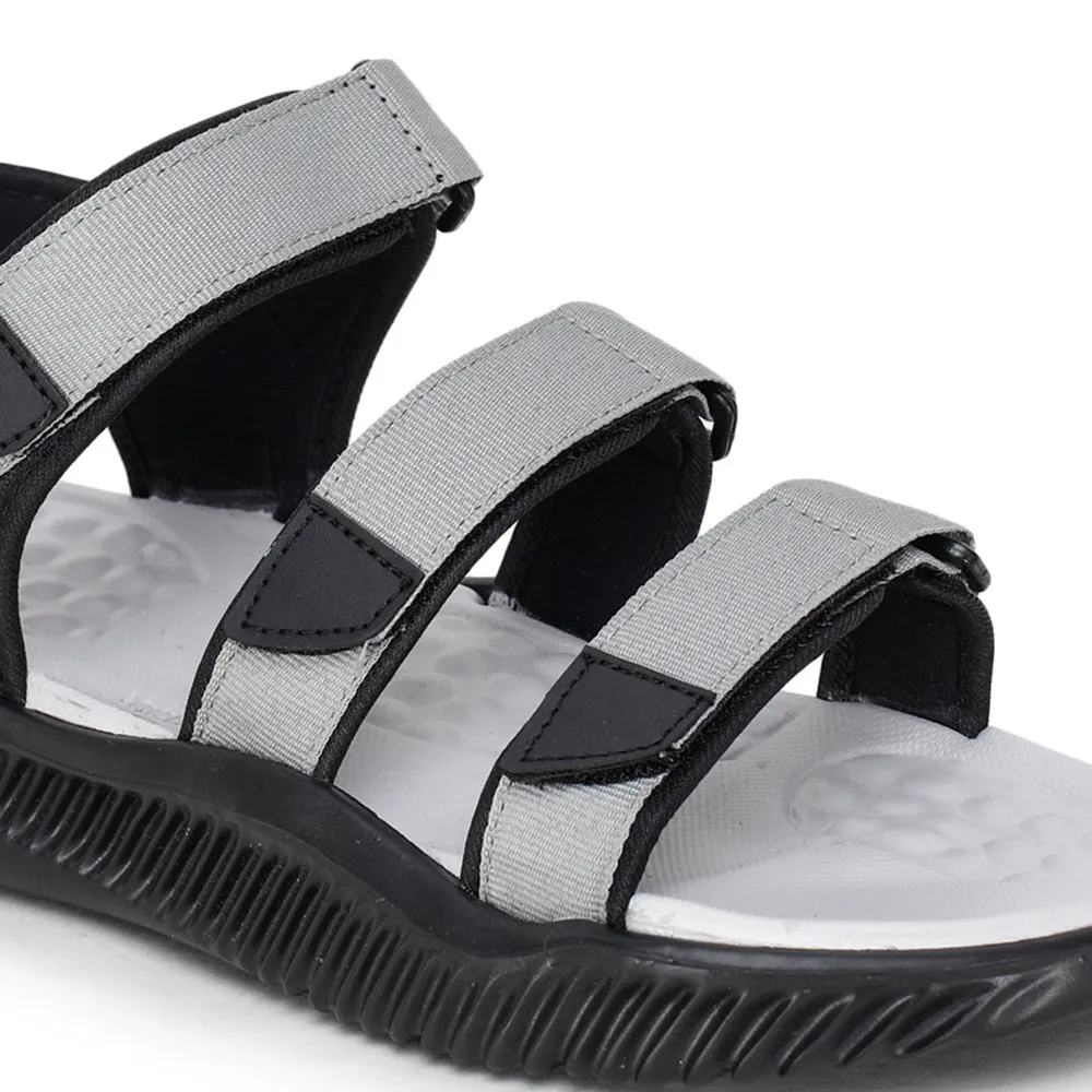 Sandales décontractées grises A-HA pour hommes STAMINA-4 par Liberty