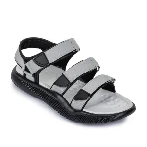 Sandales décontractées A-HA grises pour hommes STAMINA-4E par Liberty
