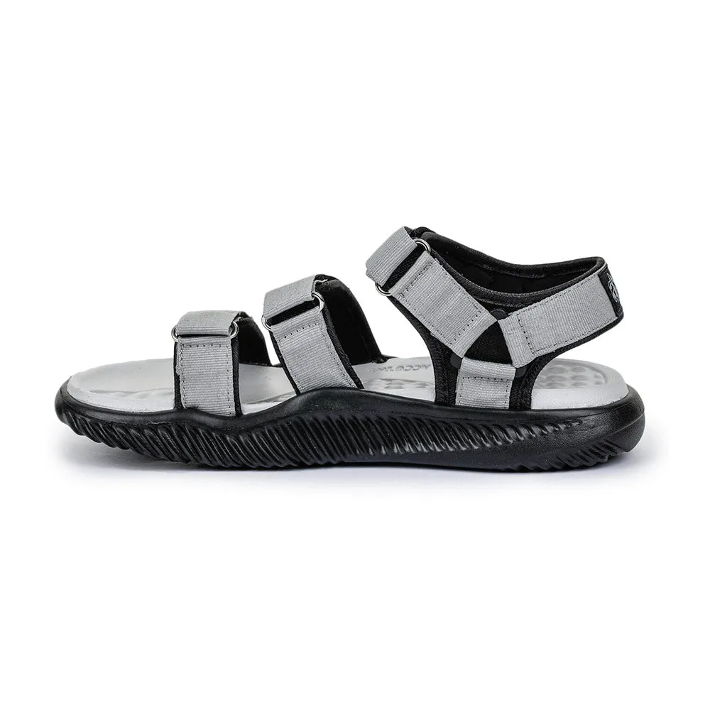 Sandales décontractées A-HA grises pour hommes STAMINA-4E par Liberty