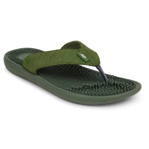 Chausson décontracté vert A-HA pour hommes ACUPLUS-3M par Liberty
