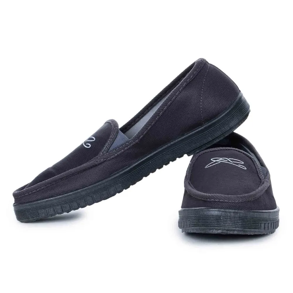 Chaussures décontractées grises sans lacets pour hommes WALKER-E par Liberty