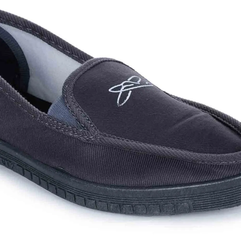 Chaussures décontractées grises sans lacets pour hommes WALKER-E par Liberty