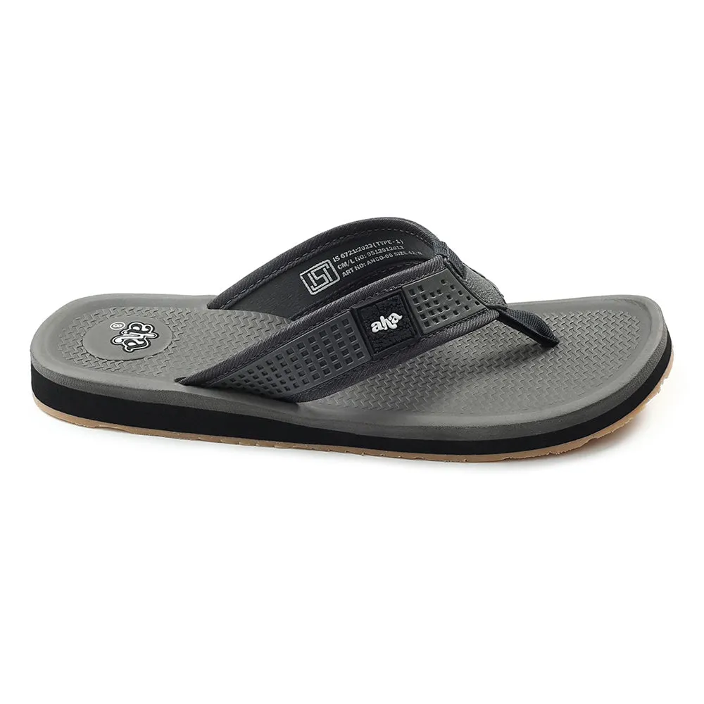 Chausson décontracté gris A-HA pour hommes ANCO-6 par Liberty