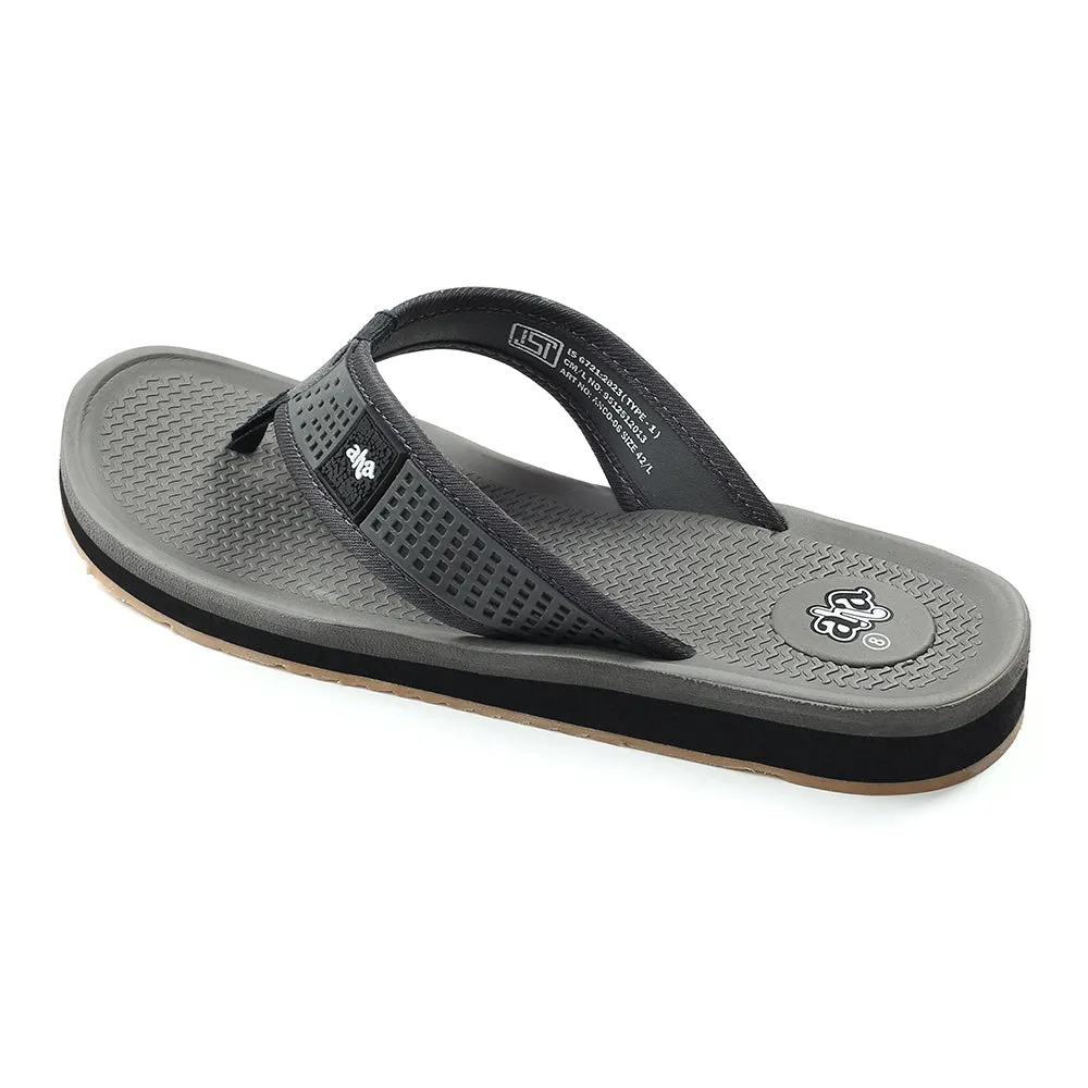 Chausson décontracté gris A-HA pour hommes ANCO-6 par Liberty