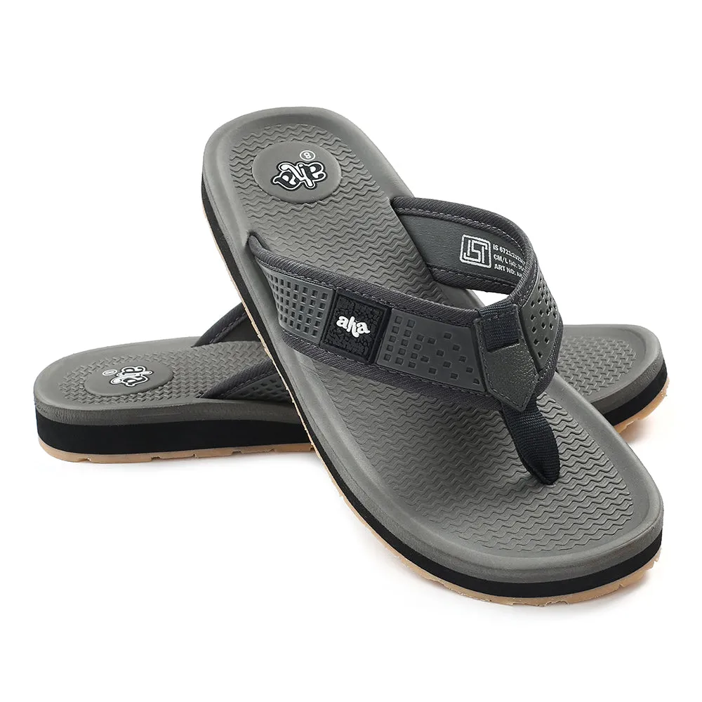 Chausson décontracté gris A-HA pour hommes ANCO-6 par Liberty