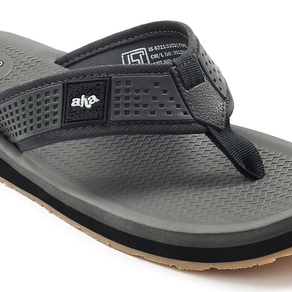 Chausson décontracté gris A-HA pour hommes ANCO-6 par Liberty