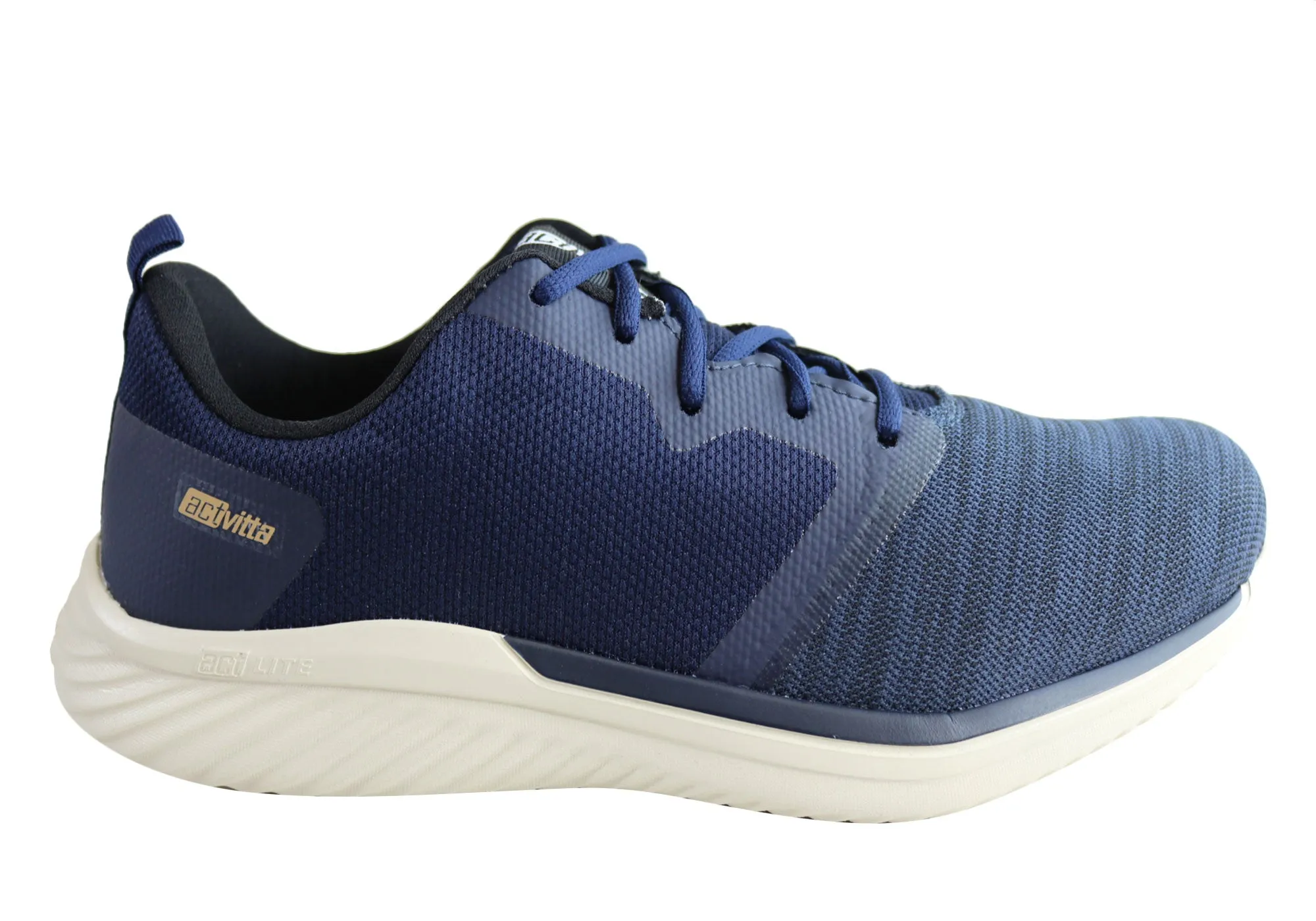 Actvitta Energy Chaussures Actives Confortables à Lacets avec Coussin pour Hommes Actvitta