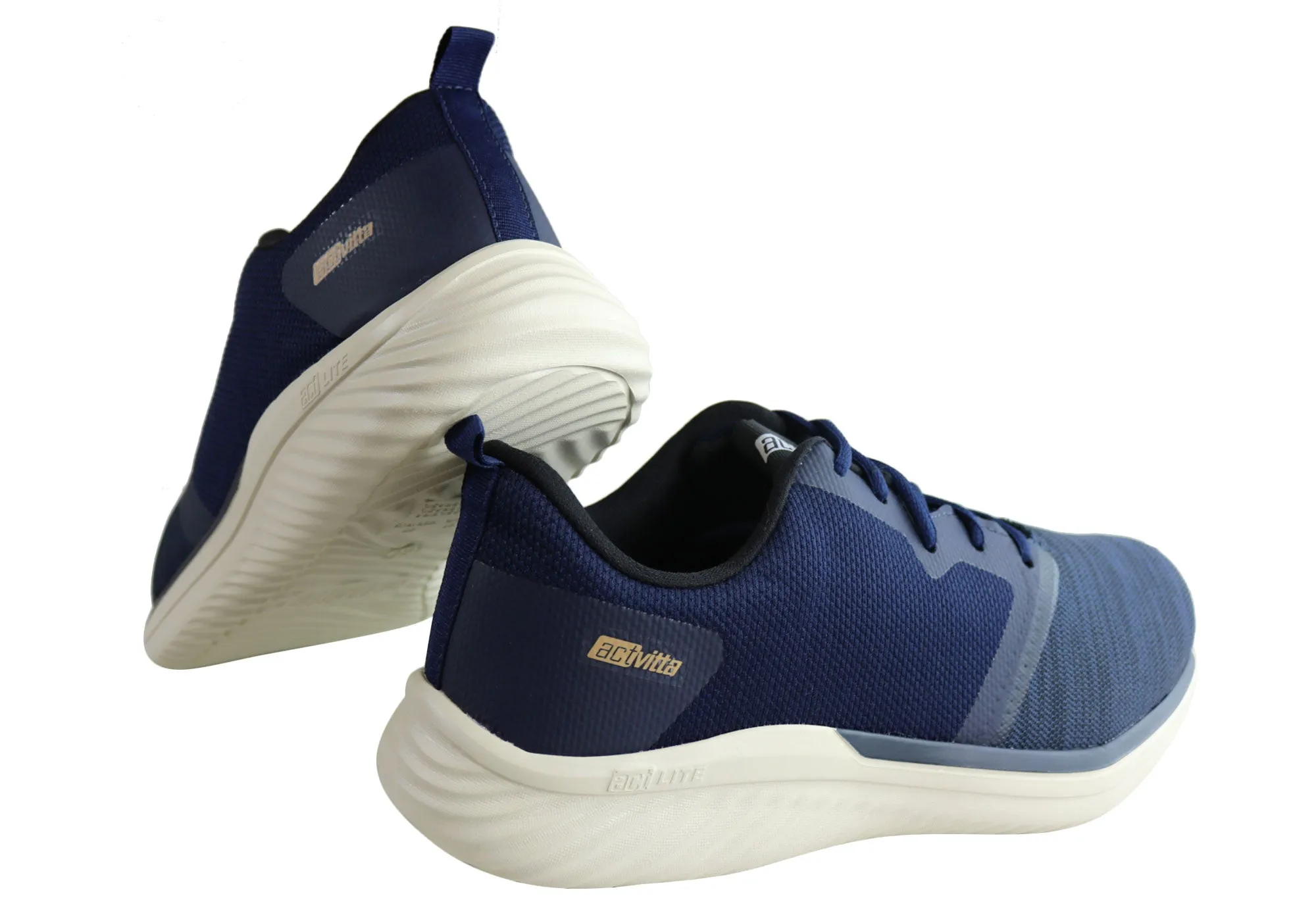 Actvitta Energy Chaussures Actives Confortables à Lacets avec Coussin pour Hommes Actvitta