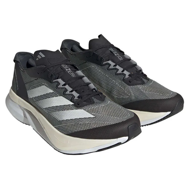 Adidas Adizero Boston 12 Femme Noir Blanc Carbone