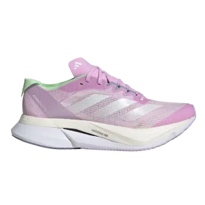 Adidas Adizero Boston 12 Femmes Bliss Lilas Métallisé Vert Étincelle