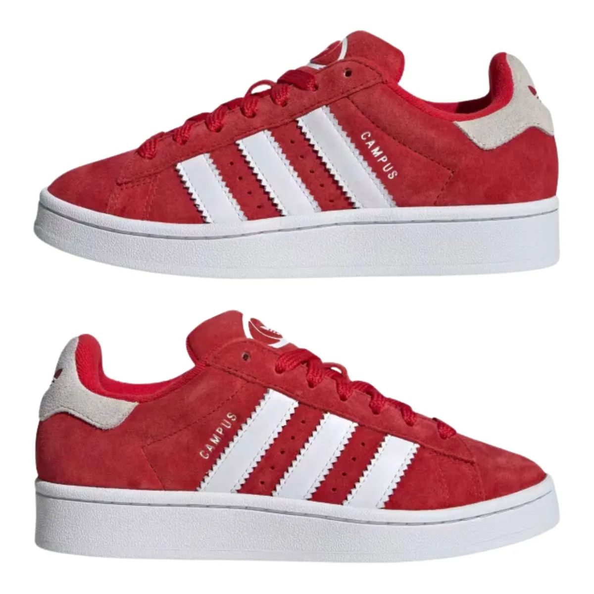 Adidas Garçon (École Primaire) Campus 00s Better Scarlet/Blanc Nuage
