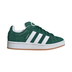 Adidas Garçon (École Primaire) Campus 00s Vert Foncé/Blanc Nuageux/Blanc Cassé
