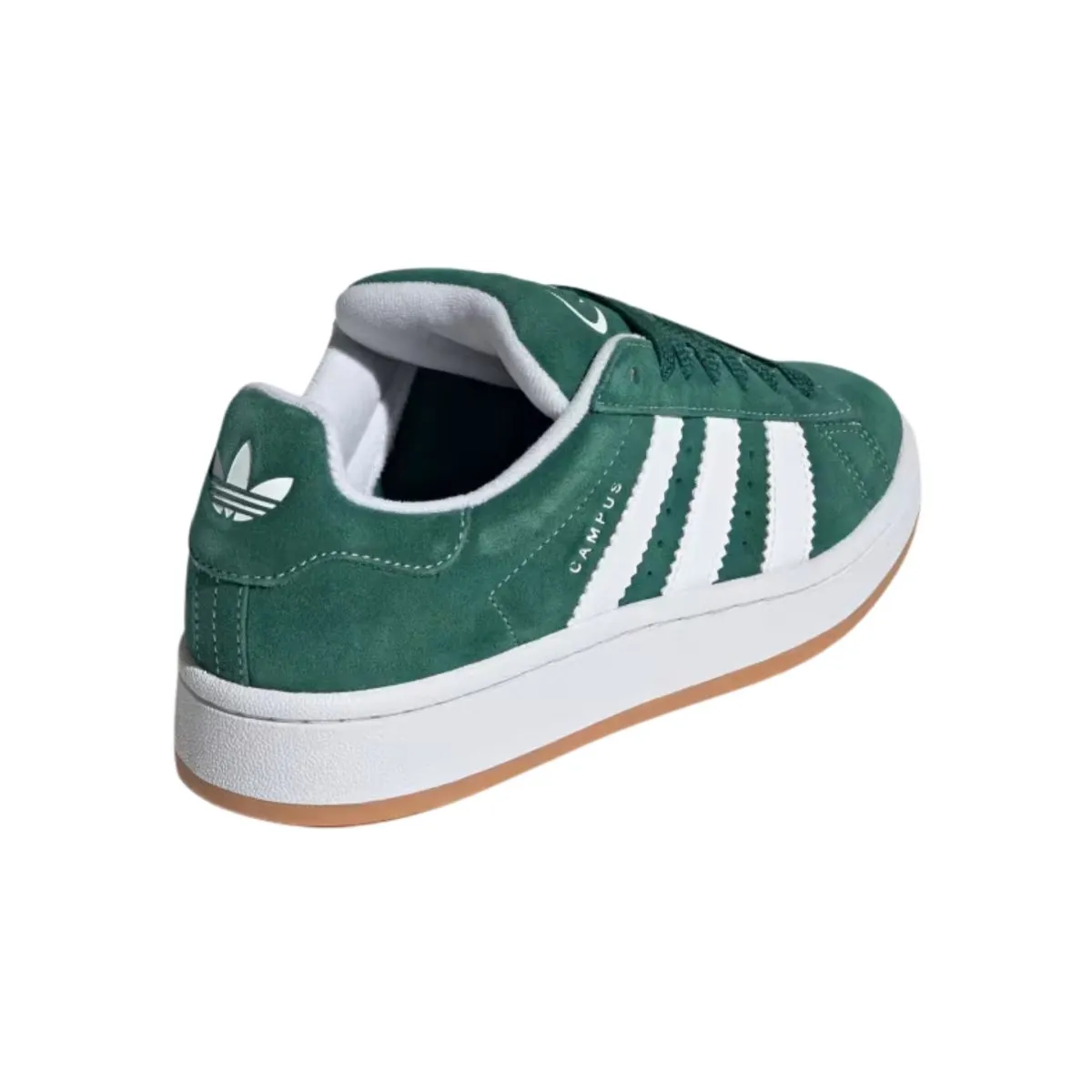 Adidas Garçon (École Primaire) Campus 00s Vert Foncé/Blanc Nuageux/Blanc Cassé
