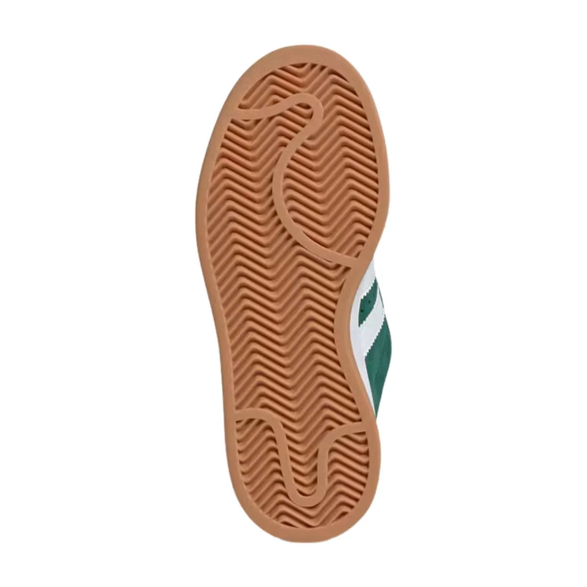 Adidas Garçon (École Primaire) Campus 00s Vert Foncé/Blanc Nuageux/Blanc Cassé