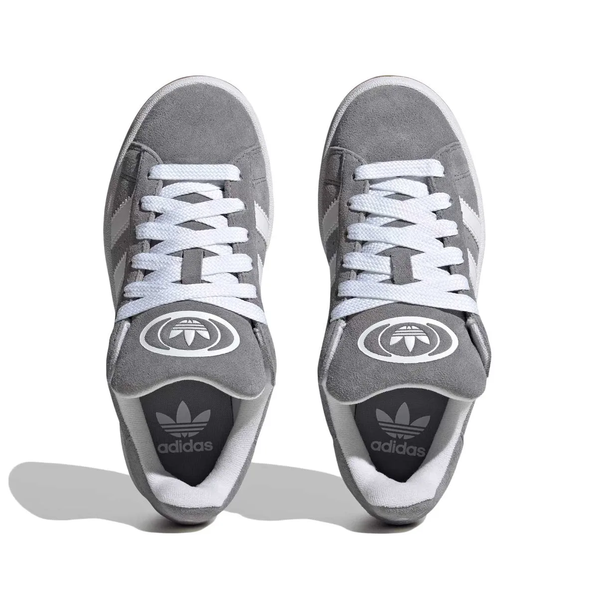 Adidas Garçon (École Primaire) Campus 00s Gris/Blanc