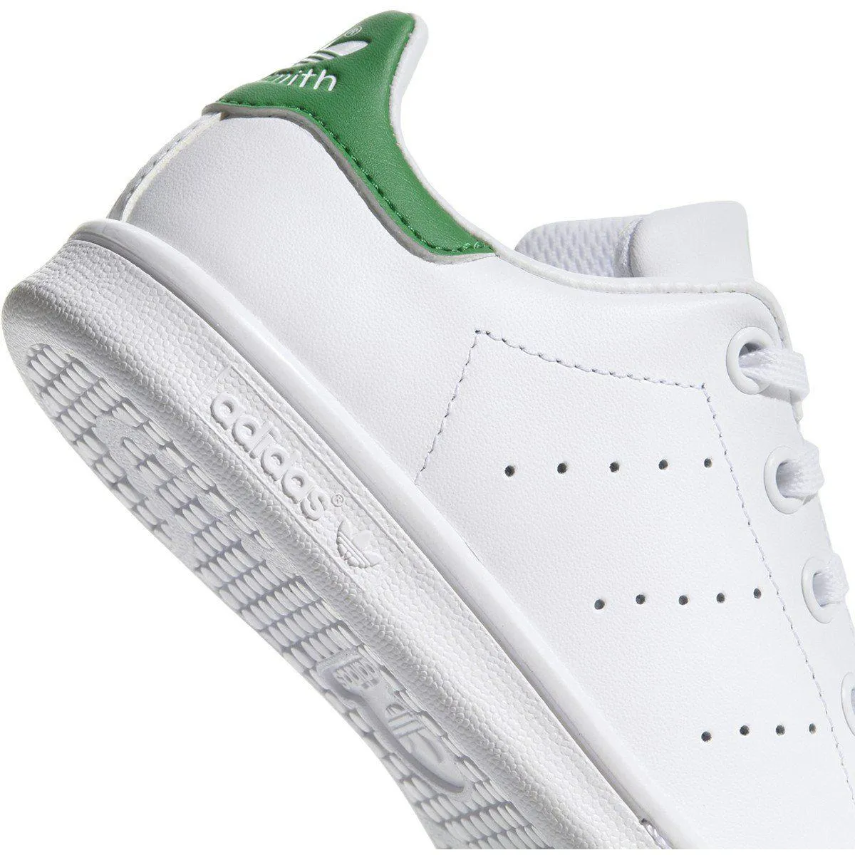 Adidas Stan Smith C Blanc/Vert pour Garçon