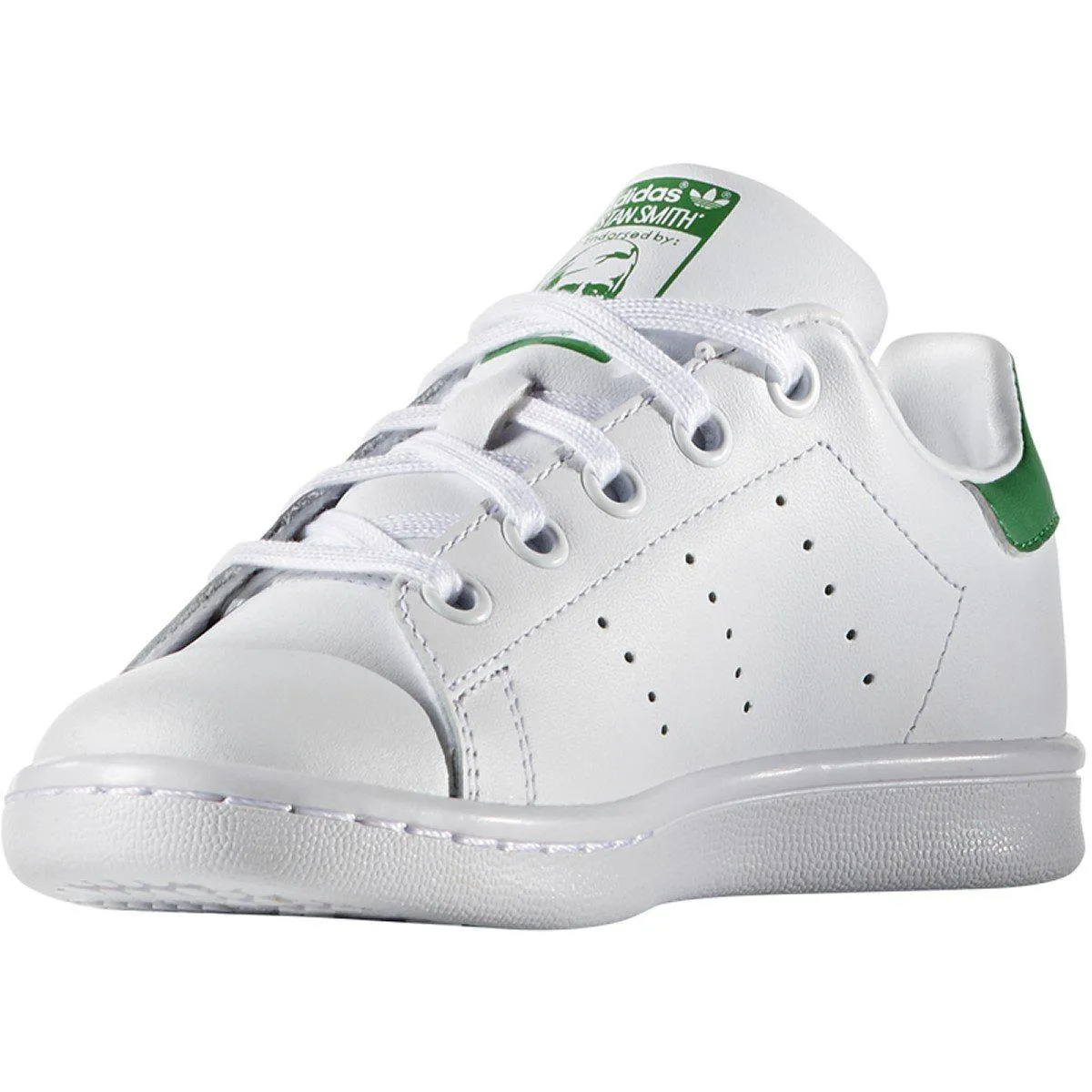Adidas Stan Smith C Blanc/Vert pour Garçon