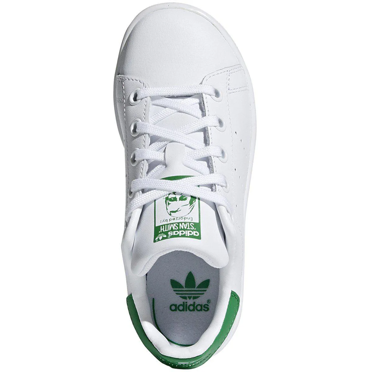 Adidas Stan Smith C Blanc/Vert pour Garçon