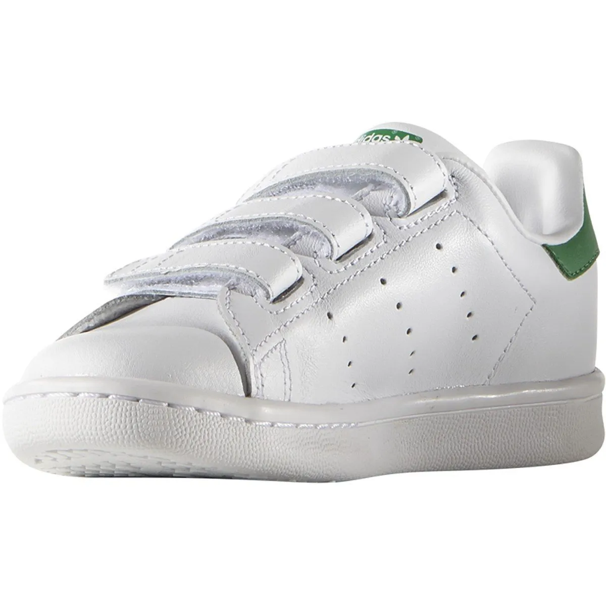 Adidas Stan Smith CF C Garçon Blanc/Vert