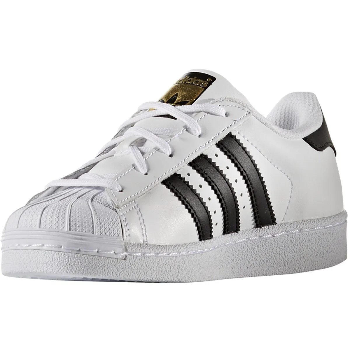 Adidas Superstar Foundation C Garçon Blanc/Noir