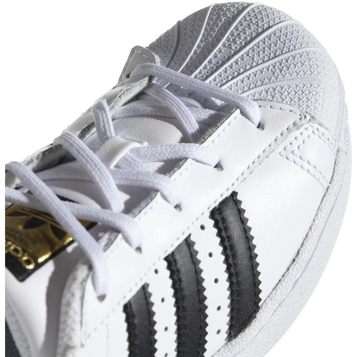 Adidas Superstar Foundation C Garçon Blanc/Noir