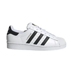 Adidas Superstar J Garçon Blanc/Noir