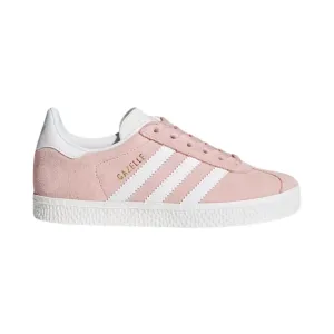 Adidas Fille (Préscolaire) Gazelle Rose Glacé/Blanc Nuage/Or Métallisé