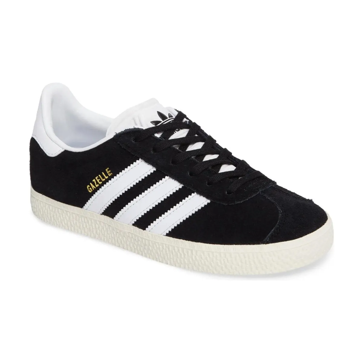 Adidas GS (École primaire) Gazelle Noir/Blanc