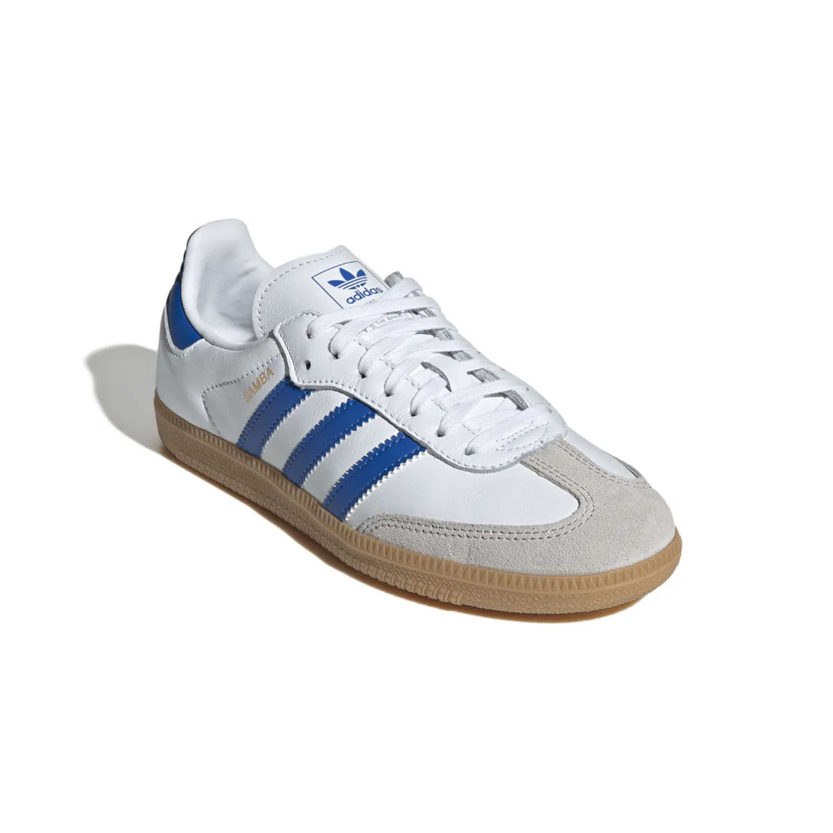 Adidas Enfant (École Primaire) Samba OG Blanc Nuage/Bleu/Gomme