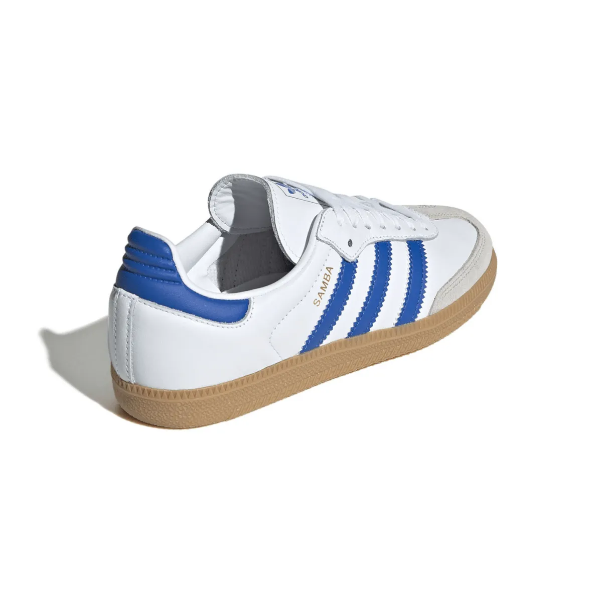 Adidas Enfant (École Primaire) Samba OG Blanc Nuage/Bleu/Gomme