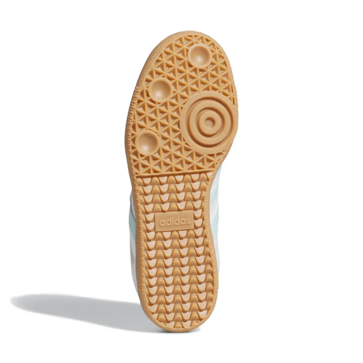 Adidas Enfant (École Primaire) Samba OG Blanc Nuage/Semi Flash Aqua/Gomme