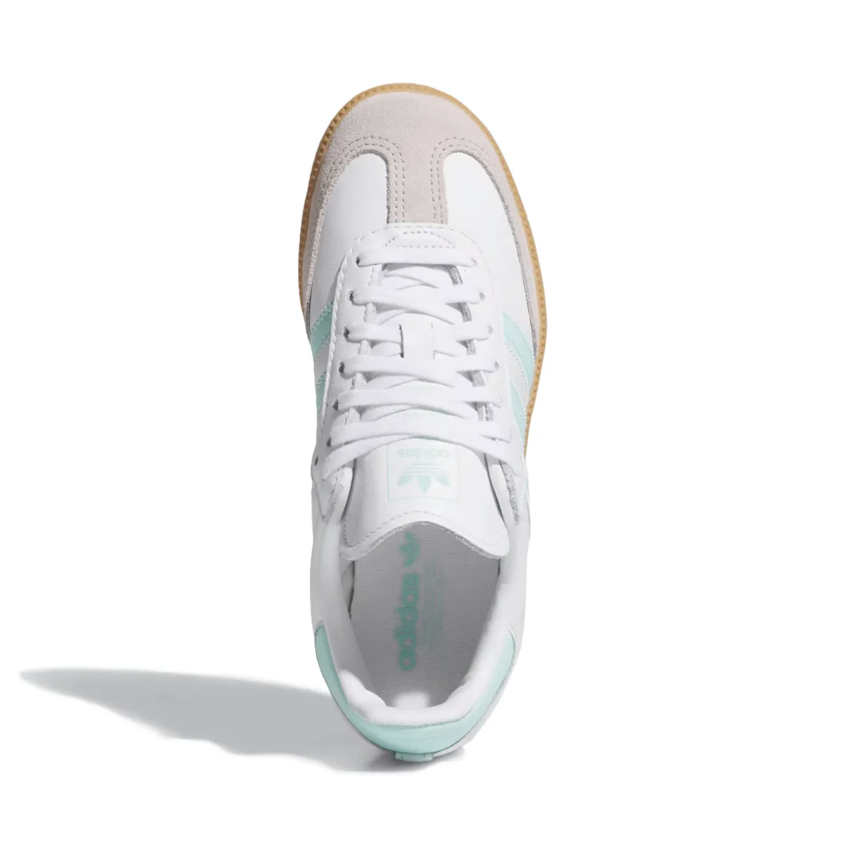 Adidas Enfant (École Primaire) Samba OG Blanc Nuage/Semi Flash Aqua/Gomme