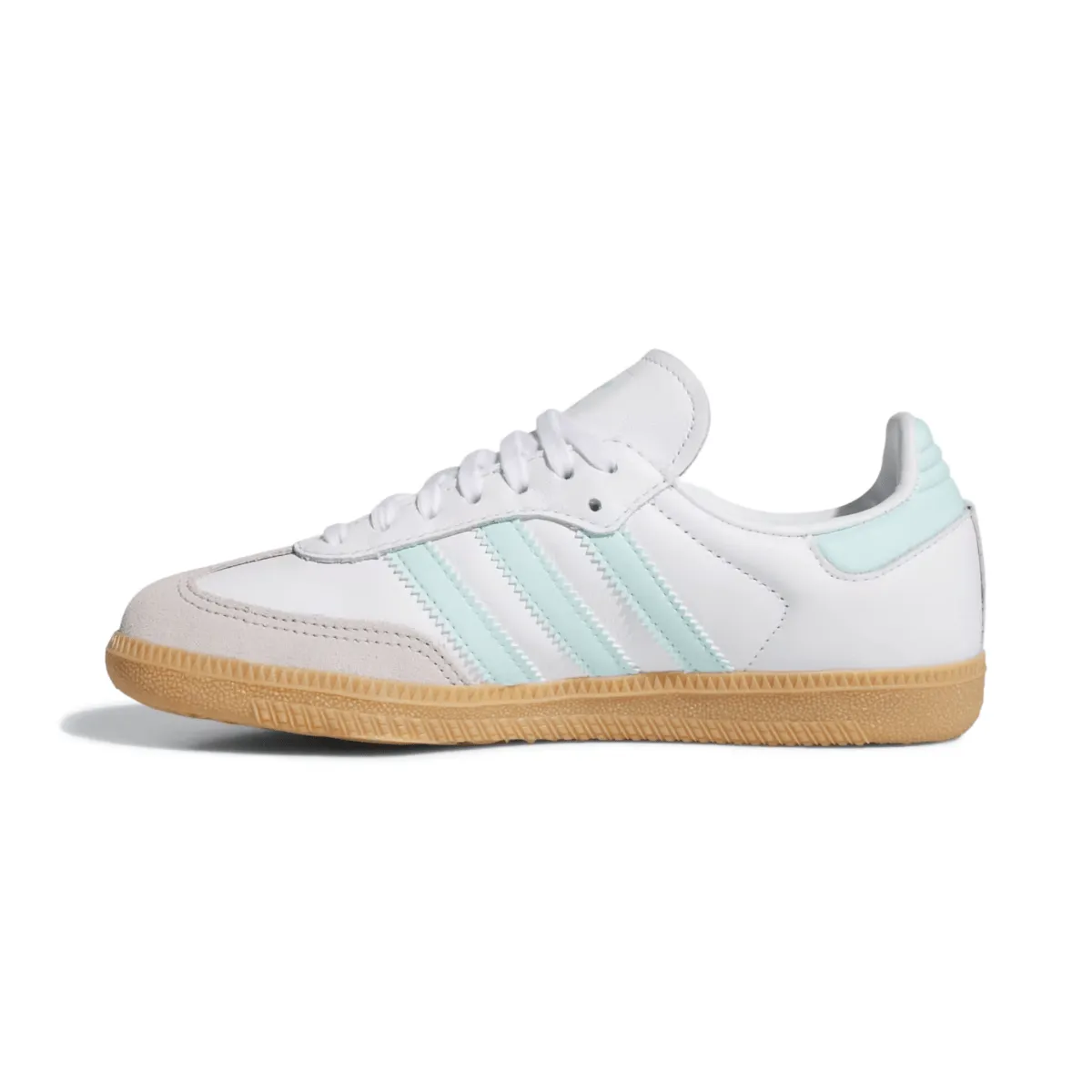 Adidas Enfant (École Primaire) Samba OG Blanc Nuage/Semi Flash Aqua/Gomme