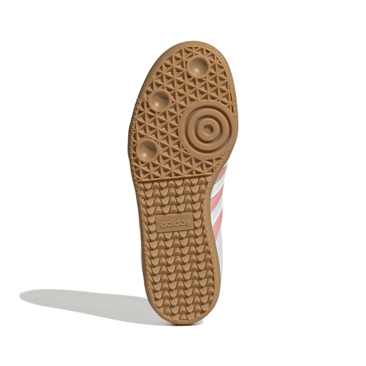 Adidas Enfant (École Primaire) Samba OG Blanc Nuage/Rose Semi Étincelant/Gomme