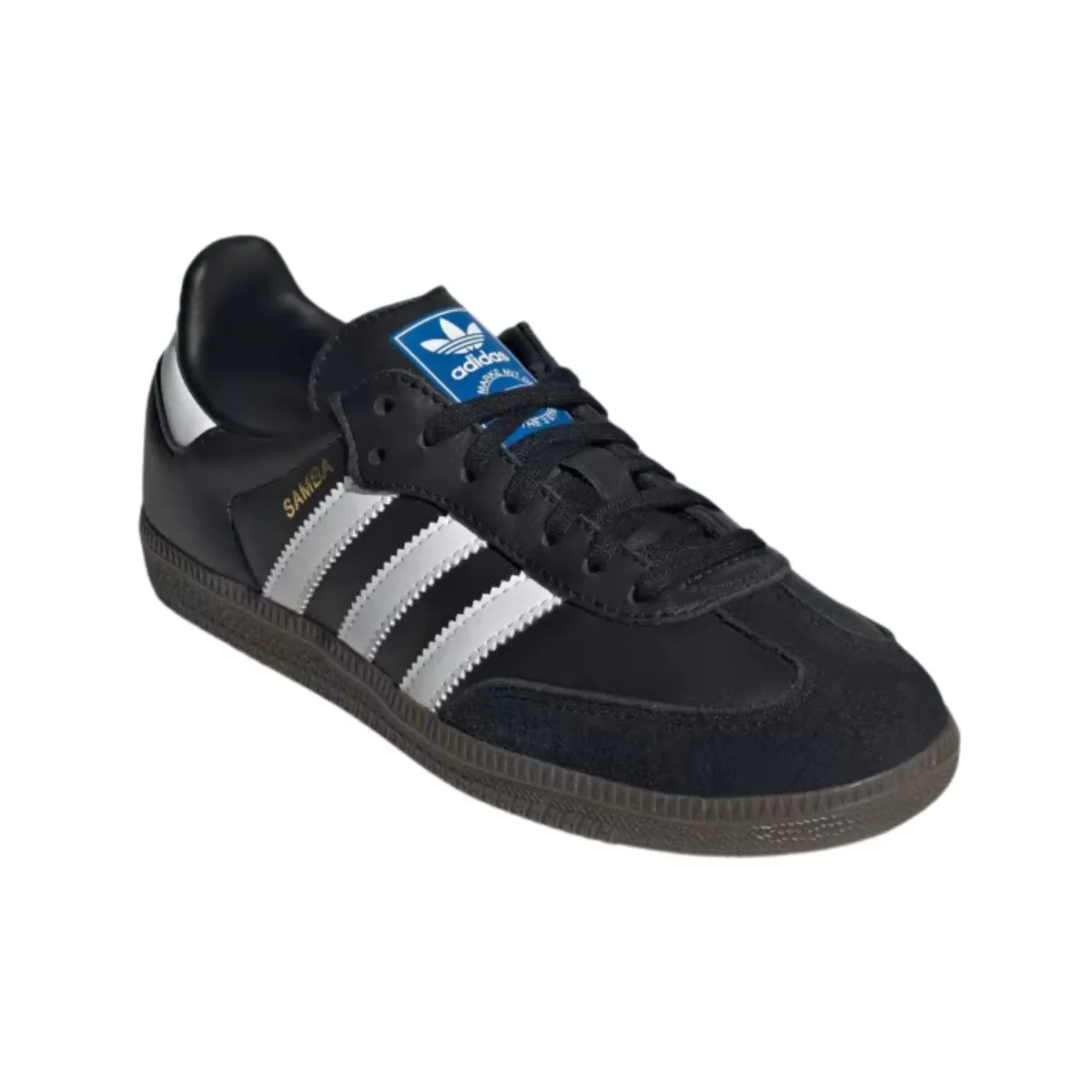 Adidas Enfant (École Primaire) Samba OG Noir Fondamental/Blanc Nuage/Gomme