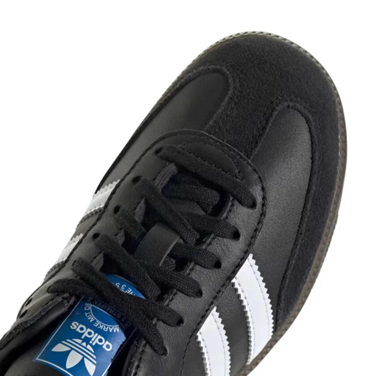 Adidas Enfant (École Primaire) Samba OG Noir Fondamental/Blanc Nuage/Gomme
