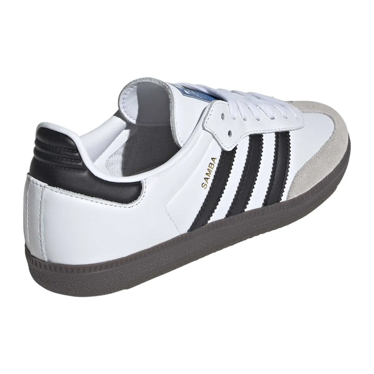 Adidas Enfant (École Primaire) Samba OG Blanc/Noir/Gomme