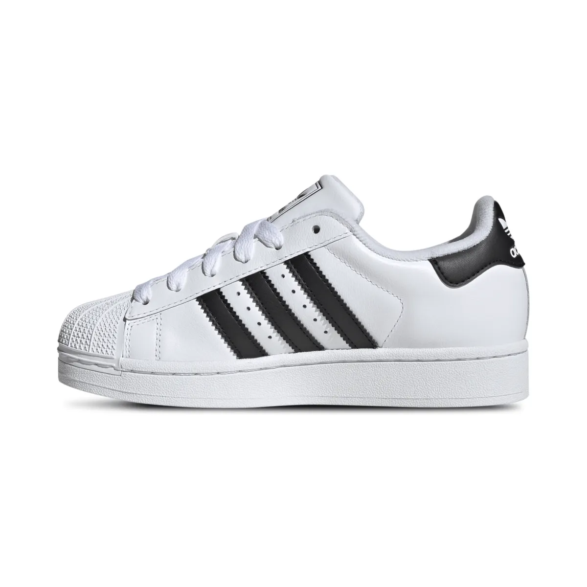 Adidas Enfant (École Primaire) Superstar II Blanc Nuage/Noir de Base/Blanc Nuage