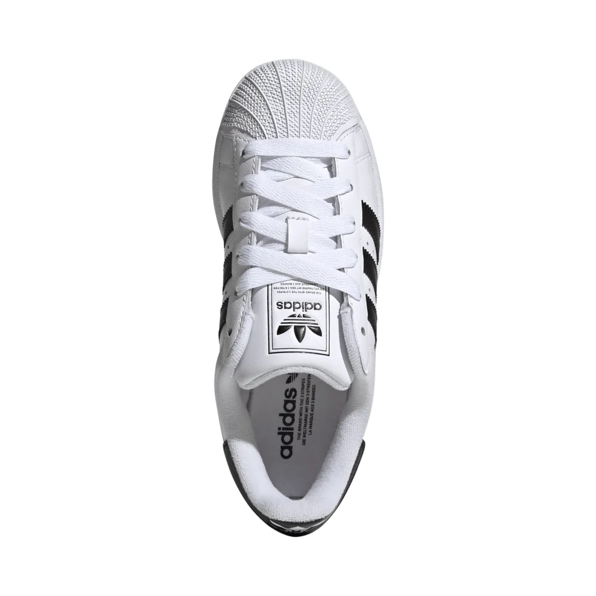 Adidas Enfant (École Primaire) Superstar II Blanc Nuage/Noir de Base/Blanc Nuage