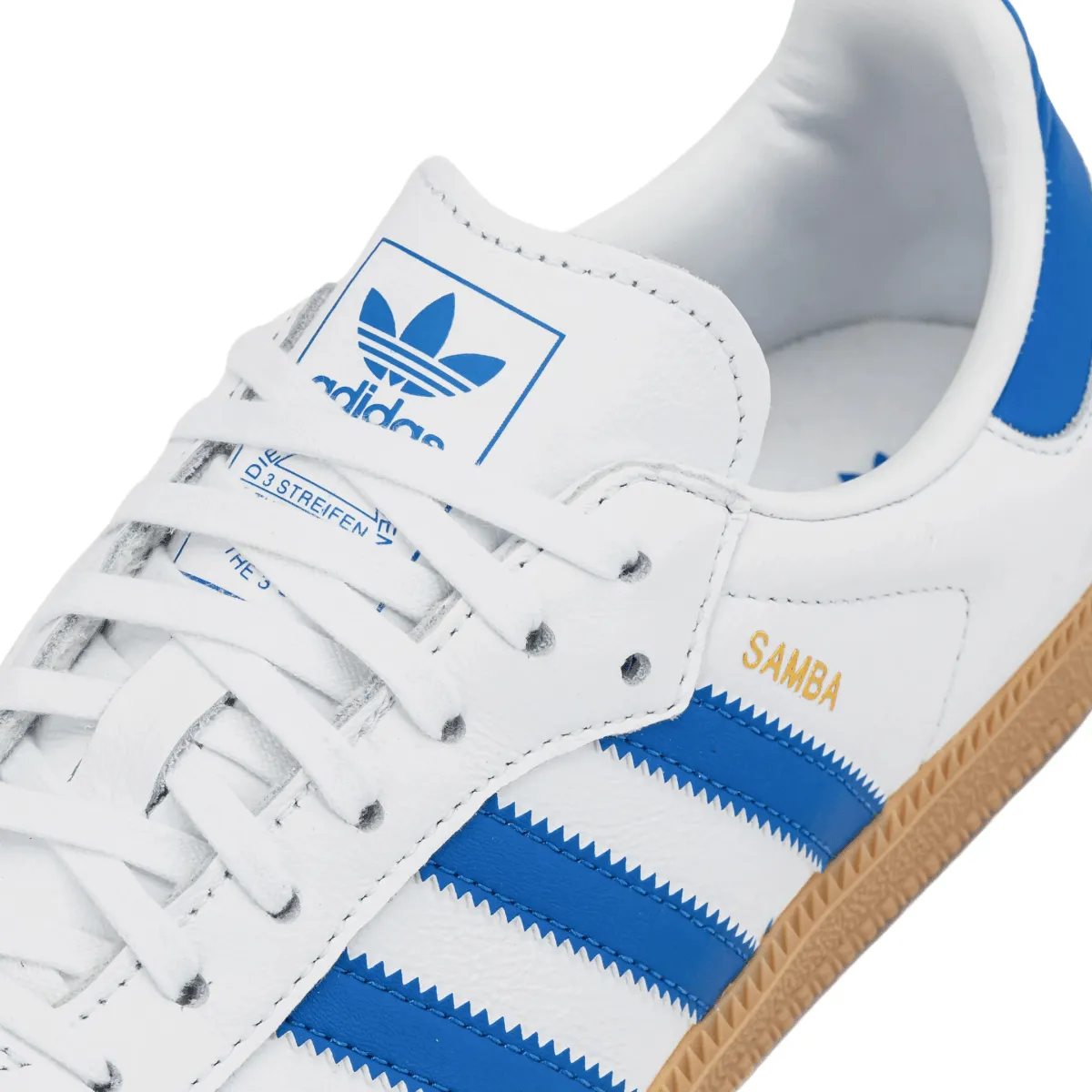 Adidas Enfant (Préscolaire) Samba OG Blanc Nuage/Bleu/Gomme
