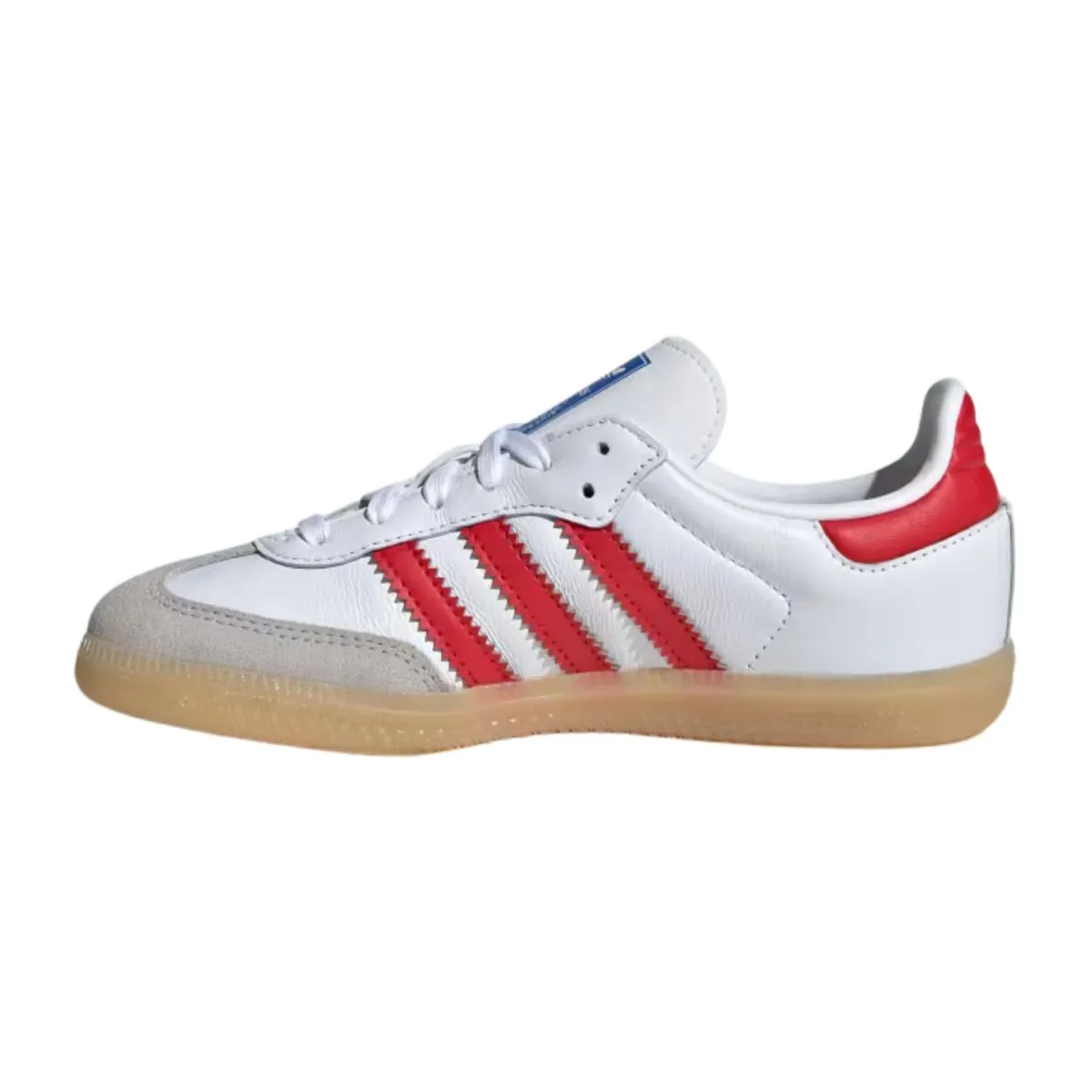 Adidas Enfant (Préscolaire) Samba OG Blanc Nuage/Rouge Universitaire/Gomme