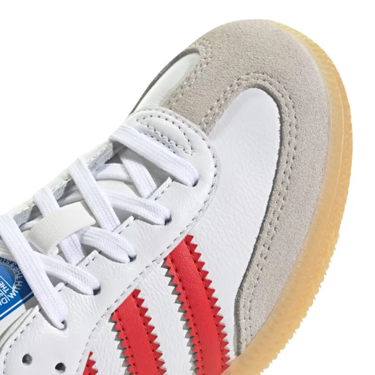 Adidas Enfant (Préscolaire) Samba OG Blanc Nuage/Rouge Universitaire/Gomme