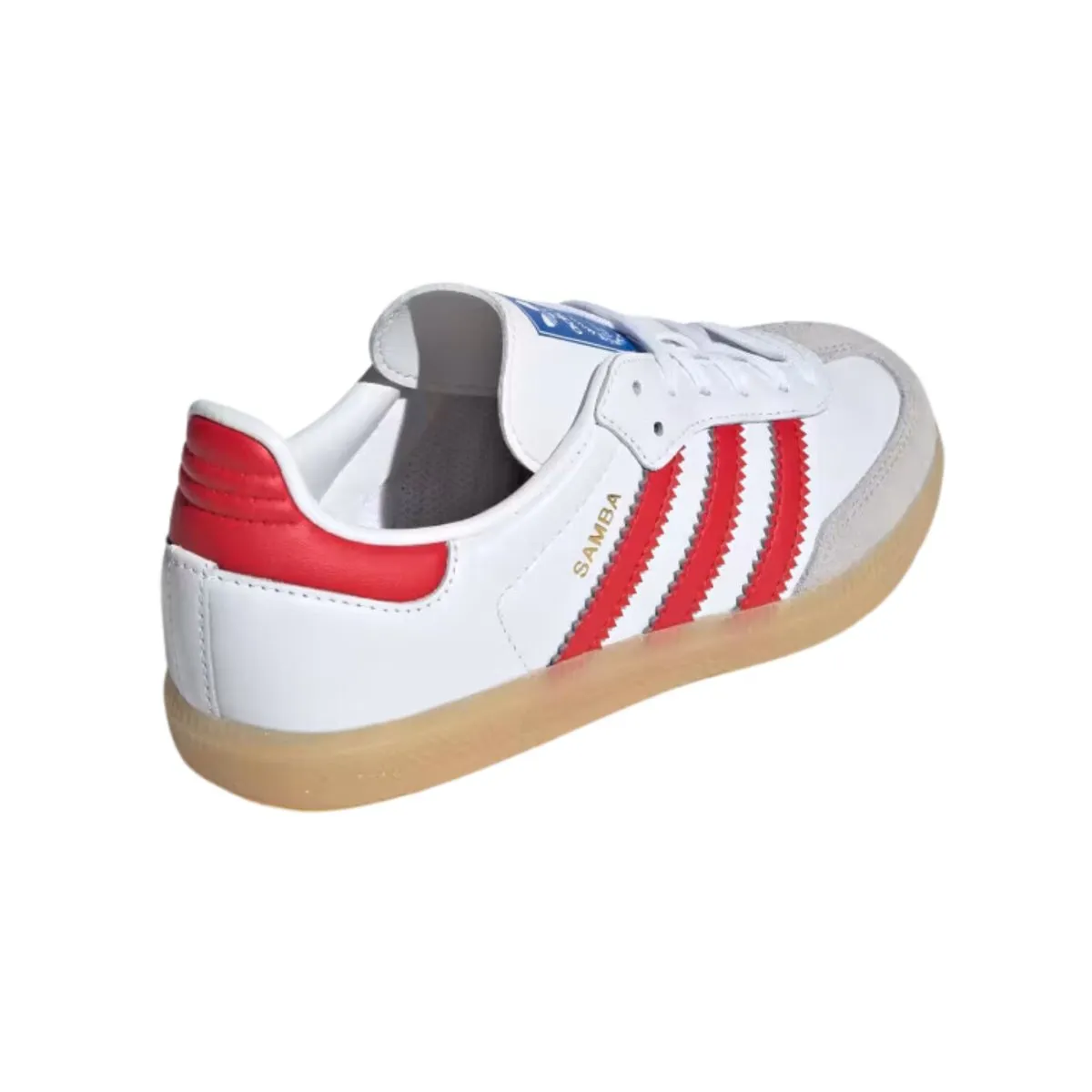 Adidas Enfant (Préscolaire) Samba OG Blanc Nuage/Rouge Universitaire/Gomme