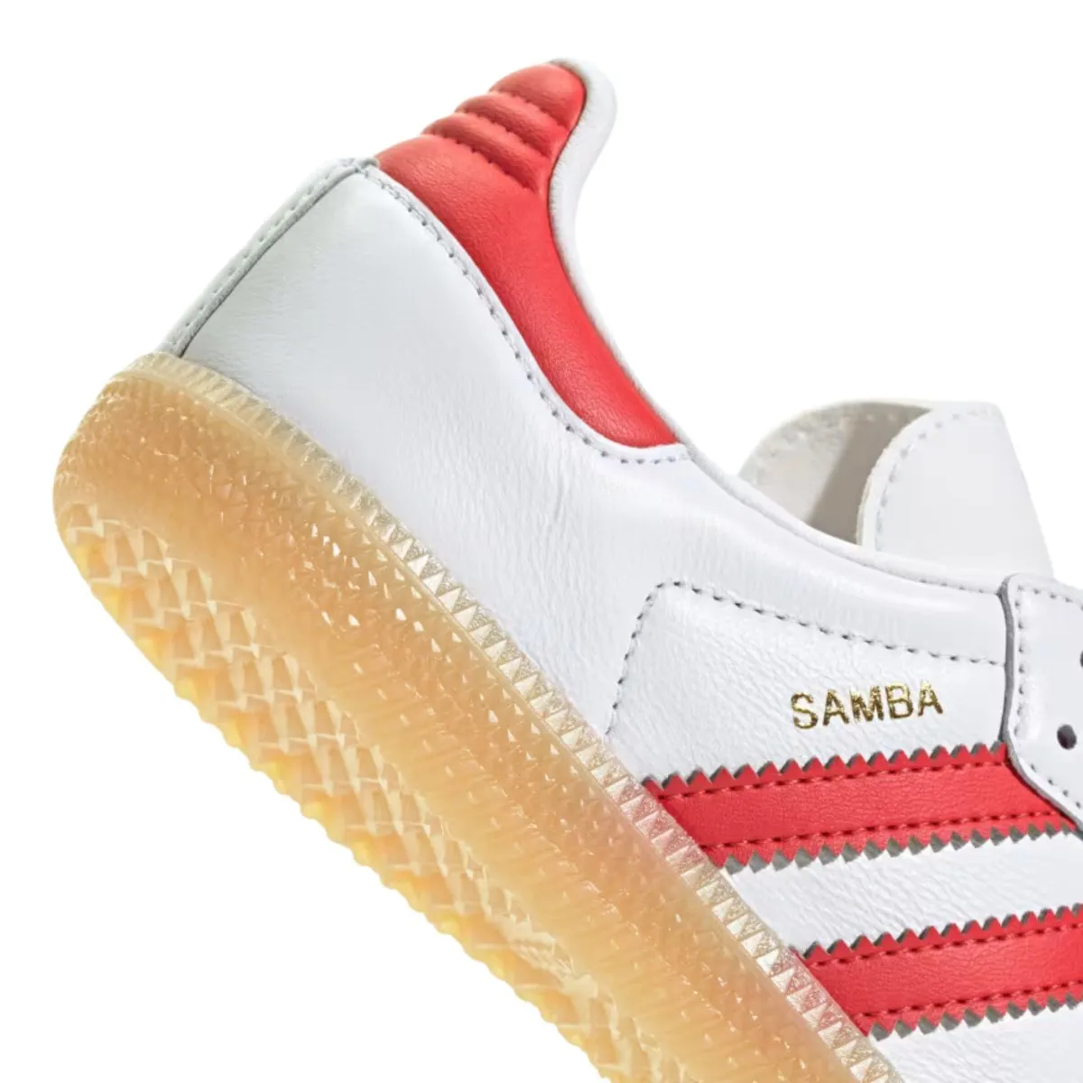 Adidas Enfant (Préscolaire) Samba OG Blanc Nuage/Rouge Universitaire/Gomme