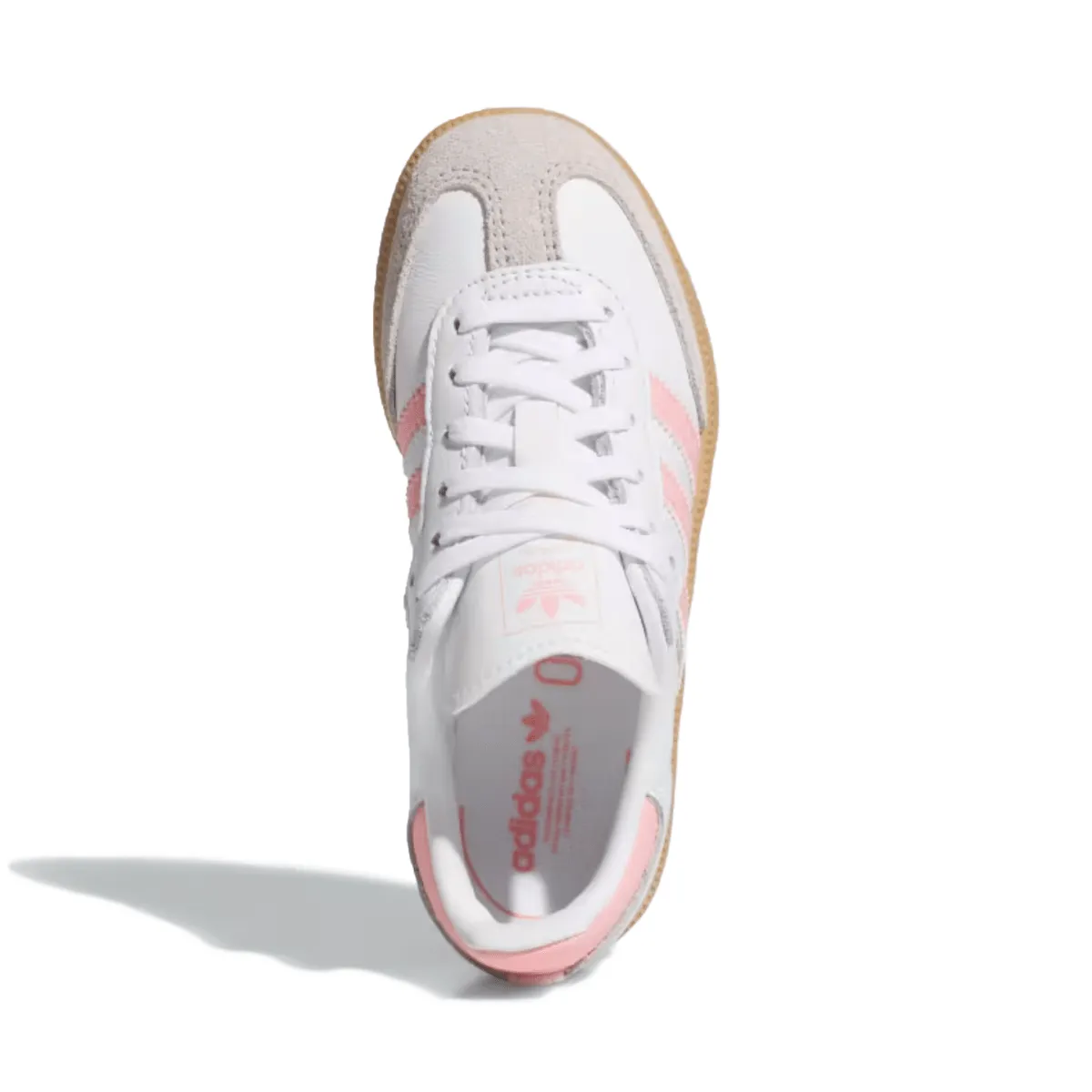 Adidas Enfant (Préscolaire) Samba OG Blanc Nuage/Rose Semi Étincelant/Gomme